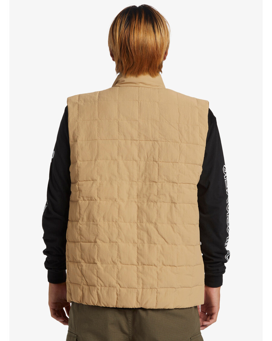 Quik Silver Forest Jungle Gilet Jackets - Khaki