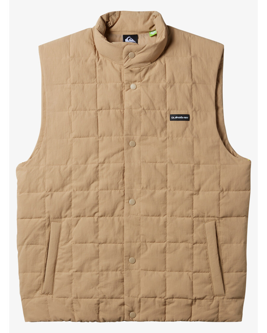 Quik Silver Forest Jungle Gilet Jackets - Khaki
