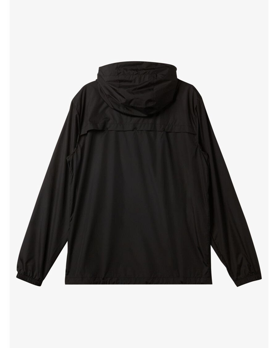 Quiksilver Zatiahnutá Vetrovka - čierna