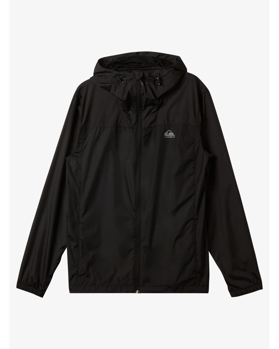 Quiksilver Zatiahnutá Vetrovka - čierna