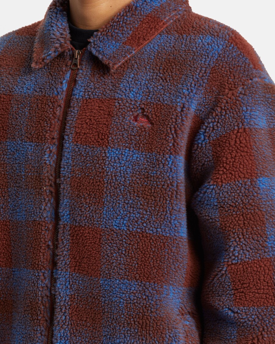 Jaket Zip-up Dek Perak Quik - Pacar Bulu Dek