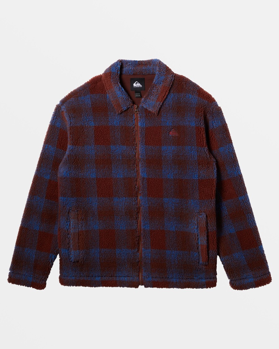 Jaket Zip-up Dek Perak Quik - Pacar Bulu Dek