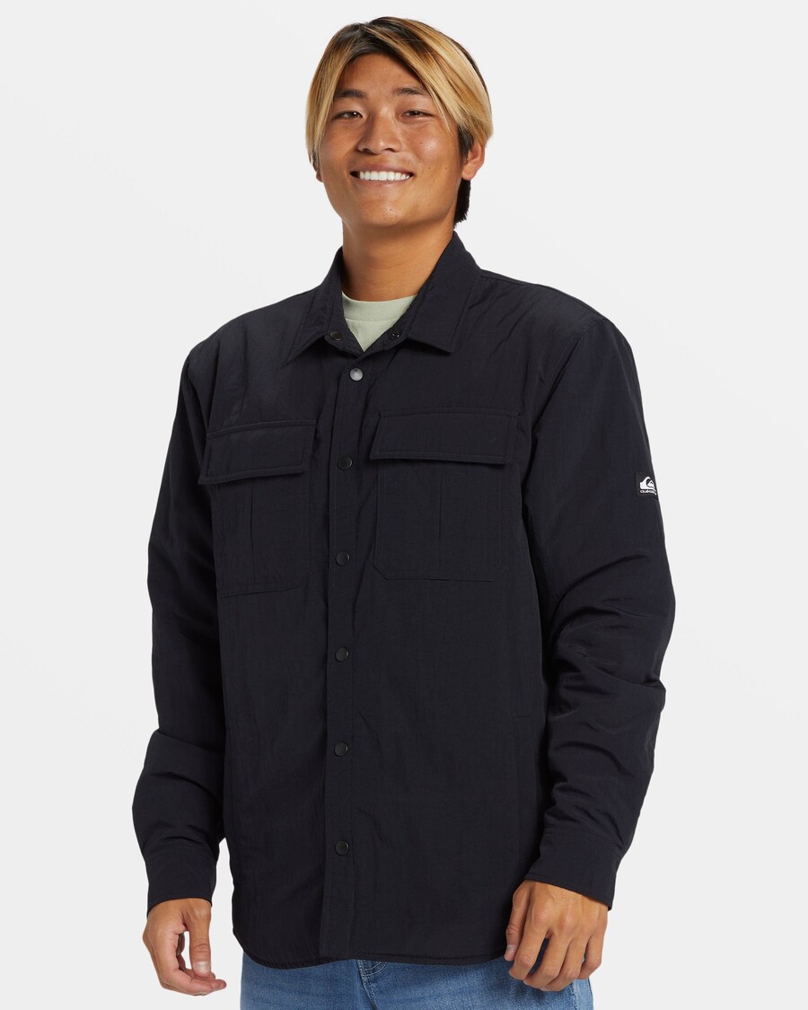 Quik Silver Cold Snap Shacket - Black