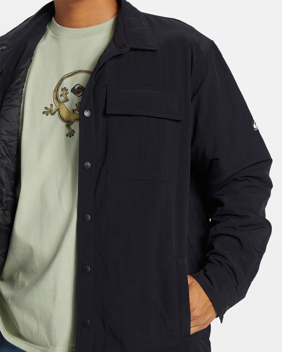 Quik Silver Cold Snap Shacket - Black