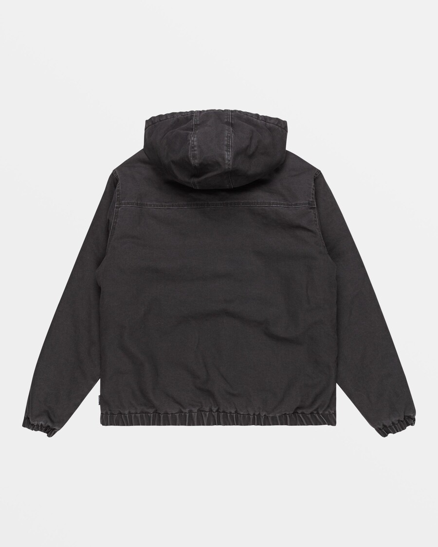 Quiksilver Rovný Ven Izolační Plášť - Asfalt