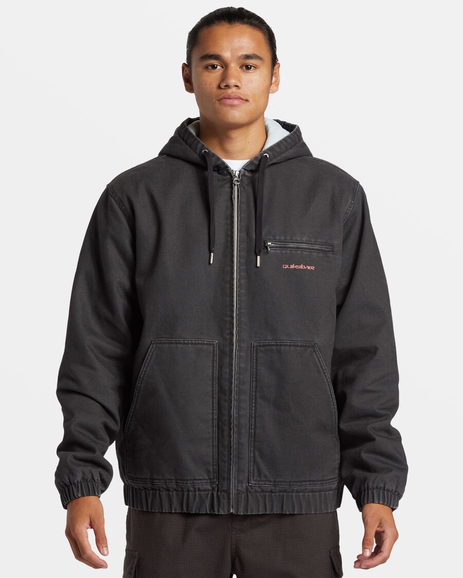 Jaket Isolator Quiksilver Straight Out - Aspal
