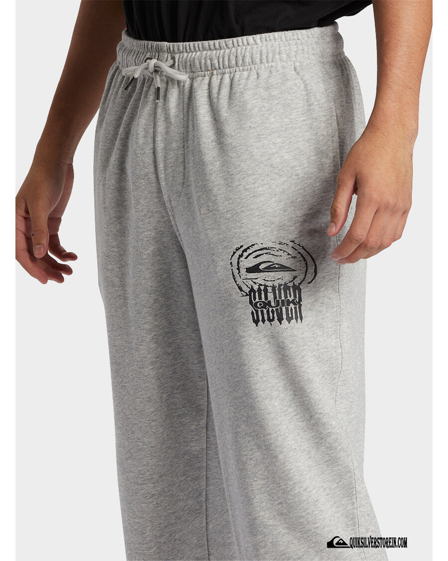 Quik Silver Smash & Grab Fleecové Teplákové Nohavice - Atletický Vres