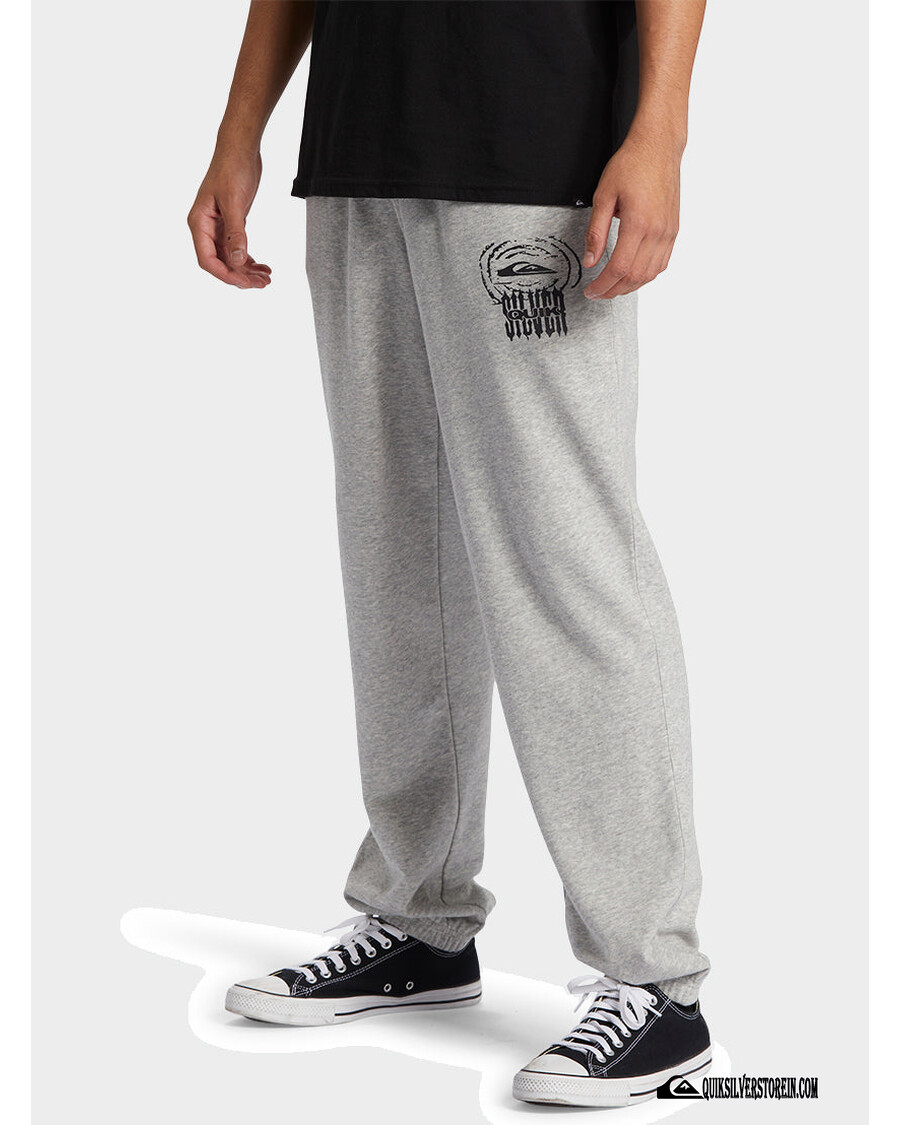 Quik Silver Smash & Grab Fleecové Teplákové Nohavice - Atletický Vres
