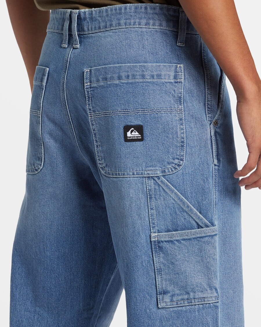 Quik Silver Carpenter Stretch Jeans - 2001 Stone Wash