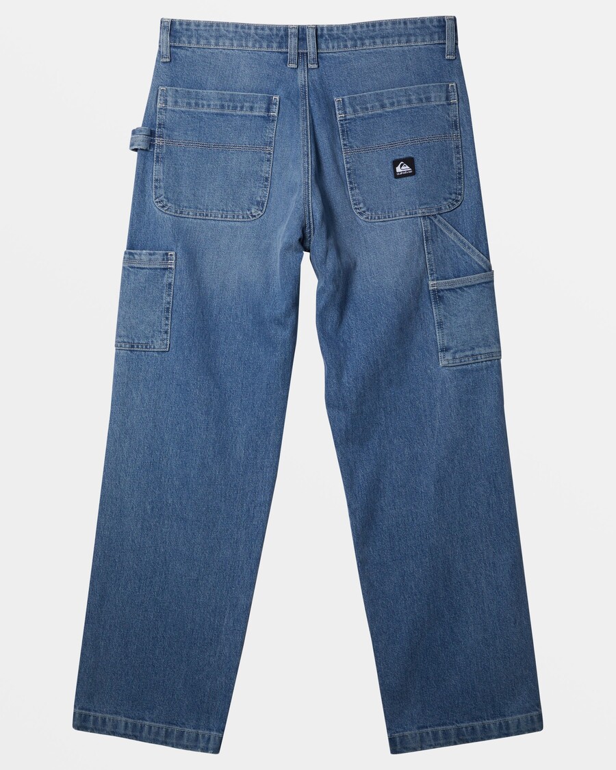 Quik Silver Carpenter Stretch Jeans - 2001 Stone Wash