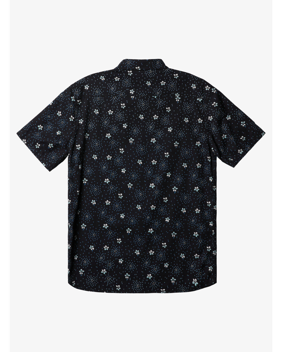 Quik Silver Summer Petals Short Sleeve Shirt - Black