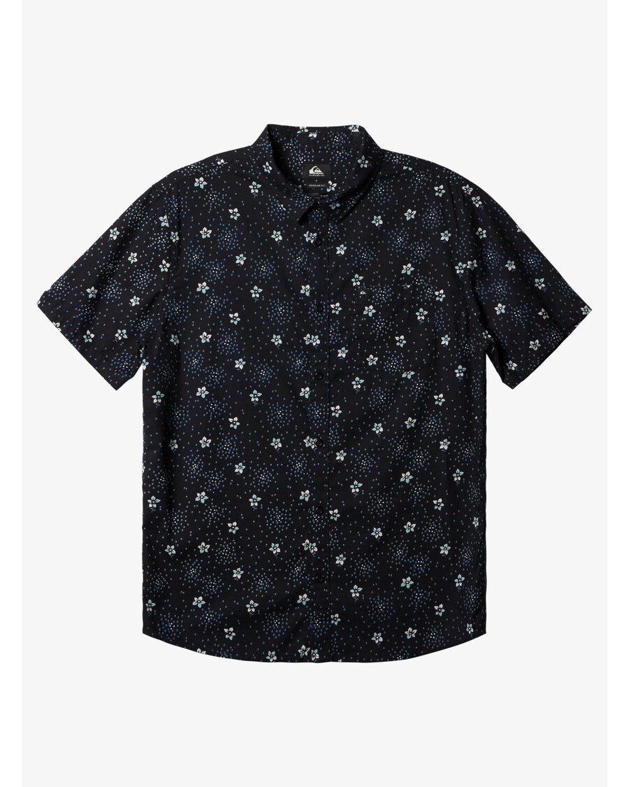 Quiksilver Summer Petals Lühikeste Varrukatega Särk - Must