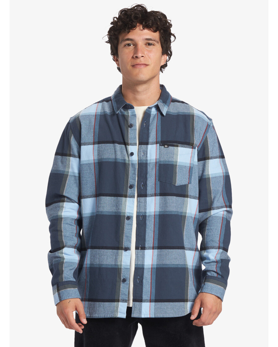 Quiksilver Brooking Stingray Pikkade Varrukatega Topp - Midnight Navy Brooks Flanell