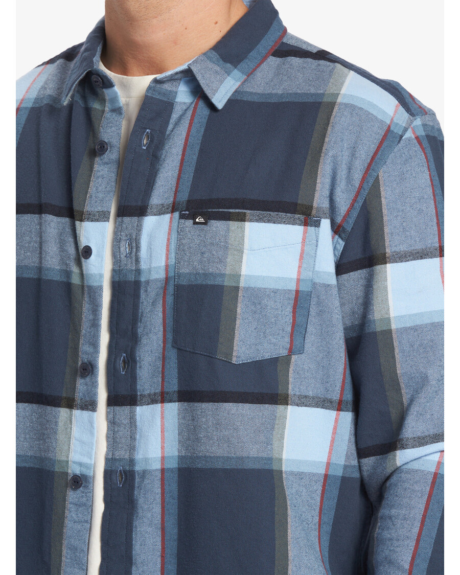 Quiksilver Brooking Stingray Pikkade Varrukatega Topp - Midnight Navy Brooks Flanell