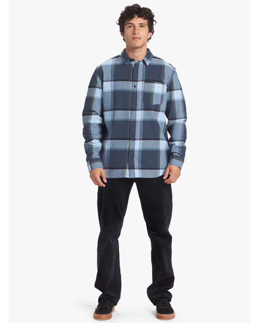 Quiksilver Brooking Stingray Pikkade Varrukatega Topp - Midnight Navy Brooks Flanell