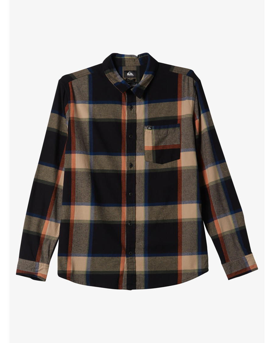 Quiksilver Brooking Stingray Langarmshirt – Black Brooks Flannel