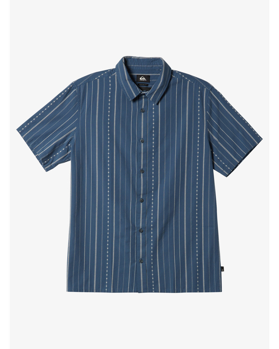 Quiksilver Pacific Prugasta Majica Kratkih Rukava - Bering Sea Pacific Pruge