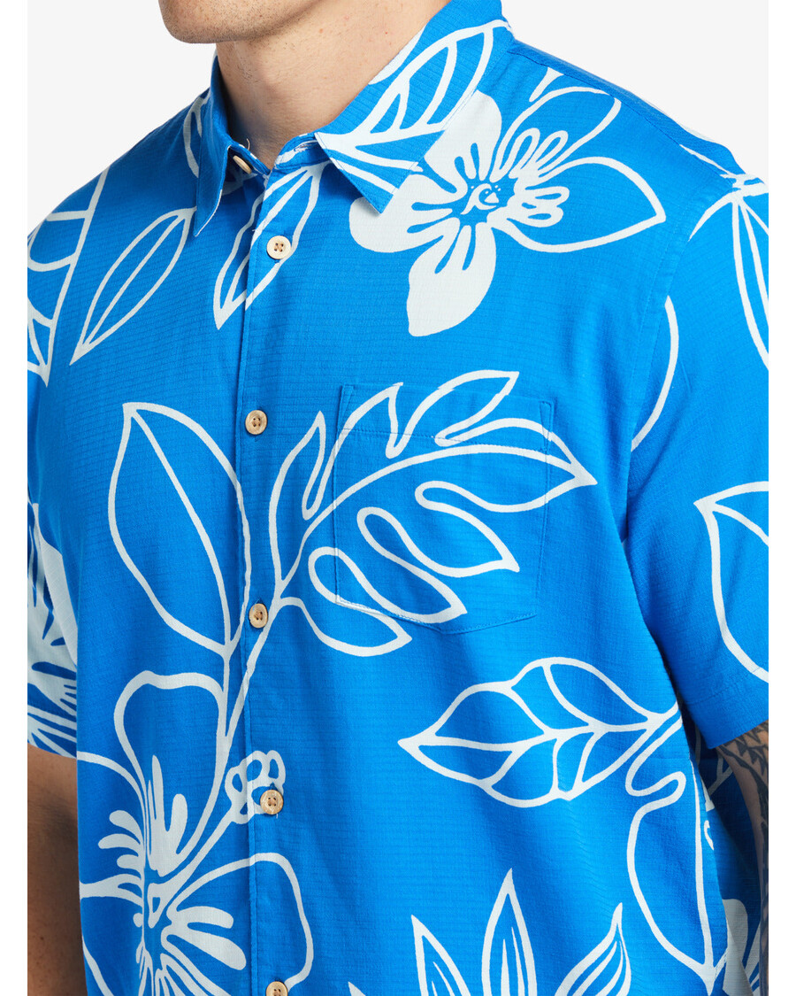 Quik Silver Waterman Cruise Town Shirt - Directoire Blue Cruise Town