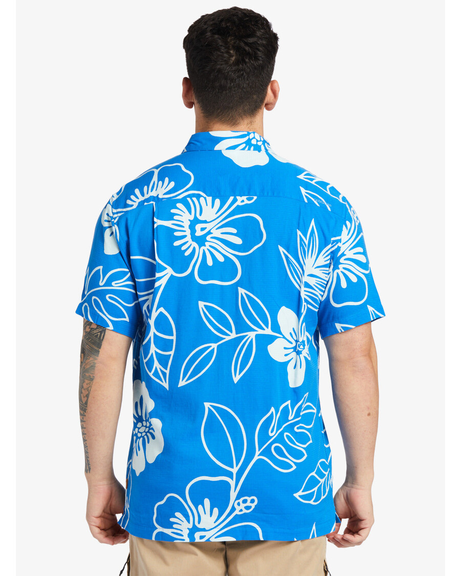 Quik Silver Waterman Cruise Town Shirt - Directoire Blue Cruise Town