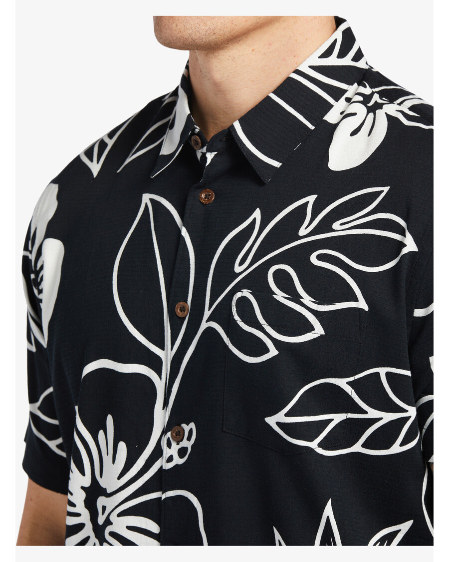 Quiksilver Waterman Cruise Town πουκάμισο - μαύρο Cruise Town