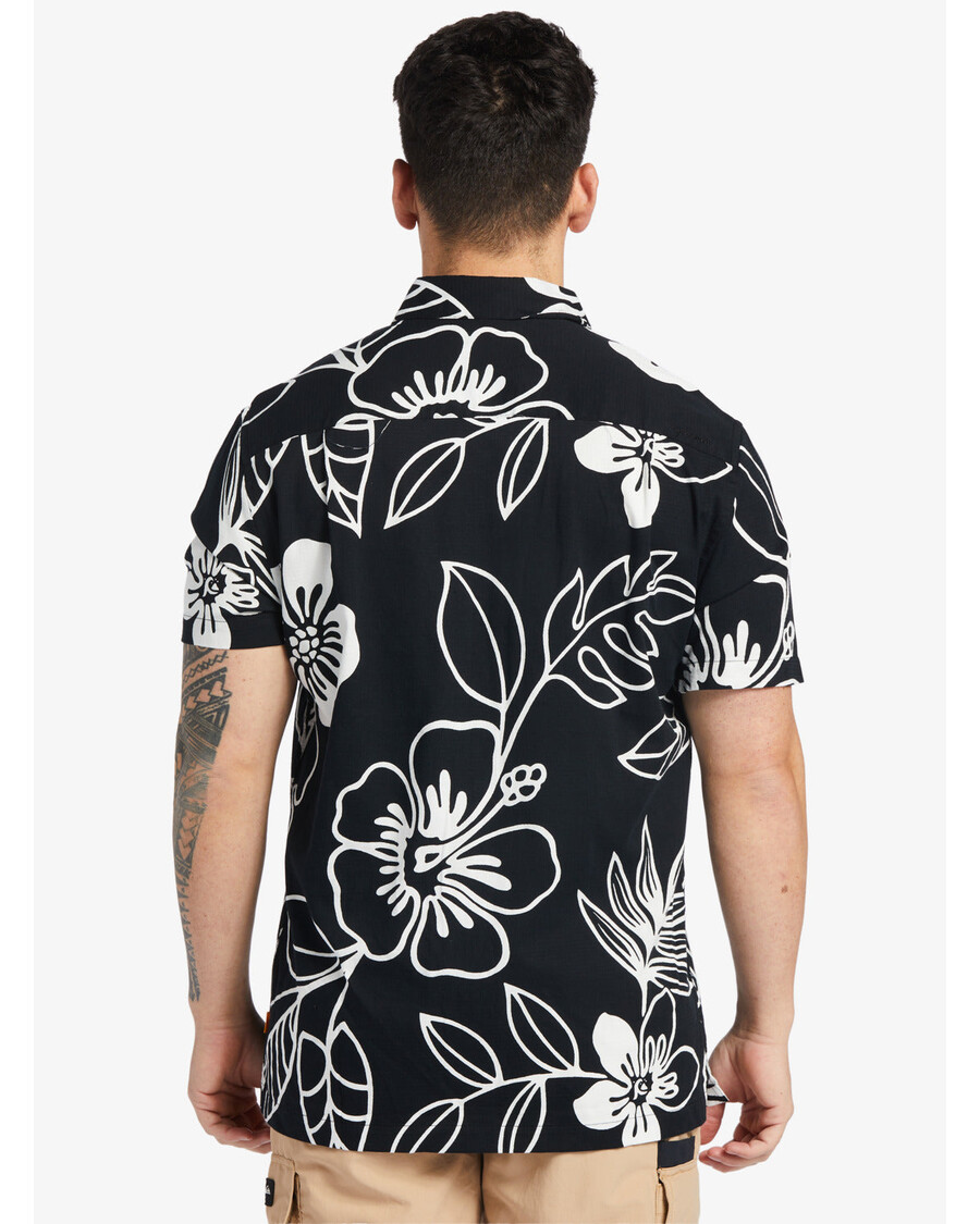 Quiksilver Waterman Cruise Town πουκάμισο - μαύρο Cruise Town