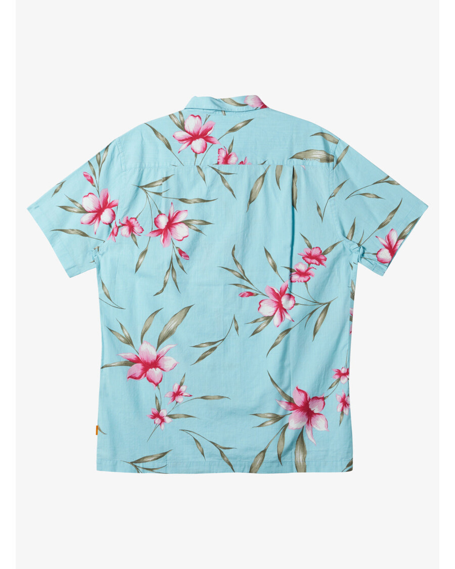 Quik Silver Waterman Night Bloomer Shirt - Gulf Stream Night Bloomer