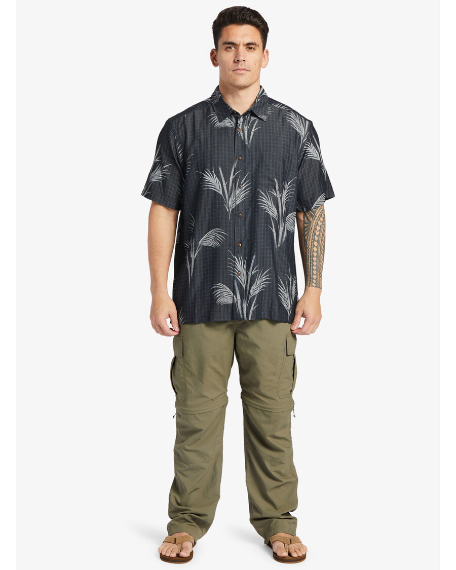 Quiksilver Vesimies Ohitettu Paita - Musta Ohitettu