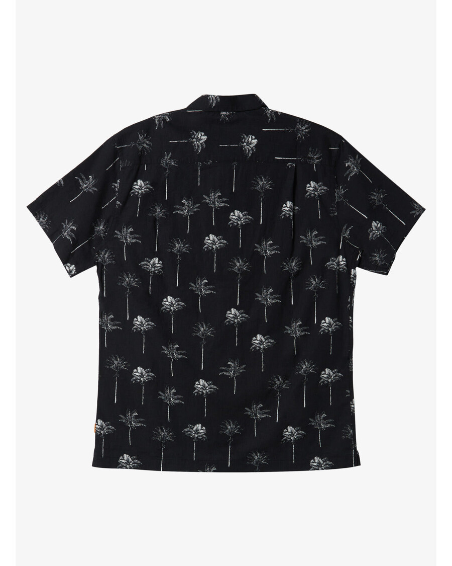 Quik Silver Waterman Palm Friday Shirt - Black Palm Friday