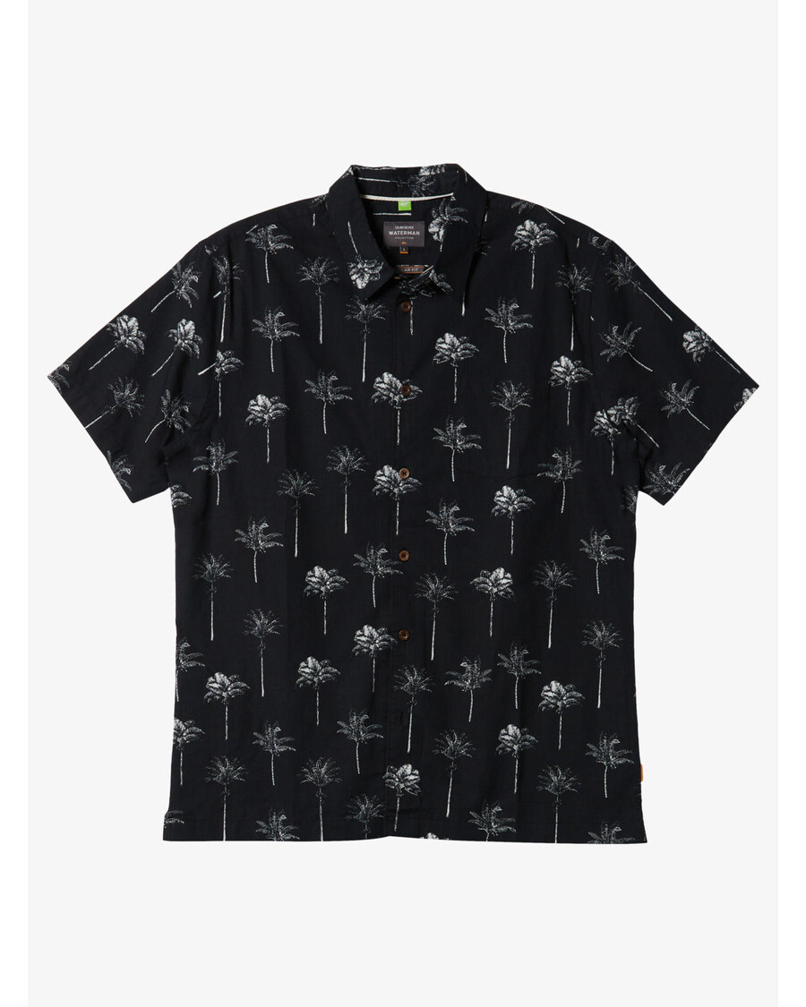 Quiksilver Waterman Palm Friday Shirt - Black Palm Friday