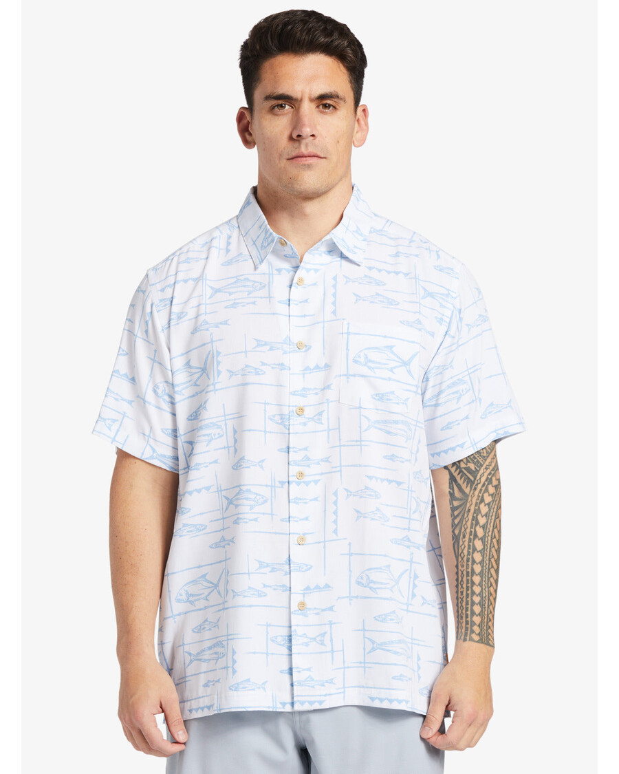 Quiksilver Waterman Bento Shirt - Bento White