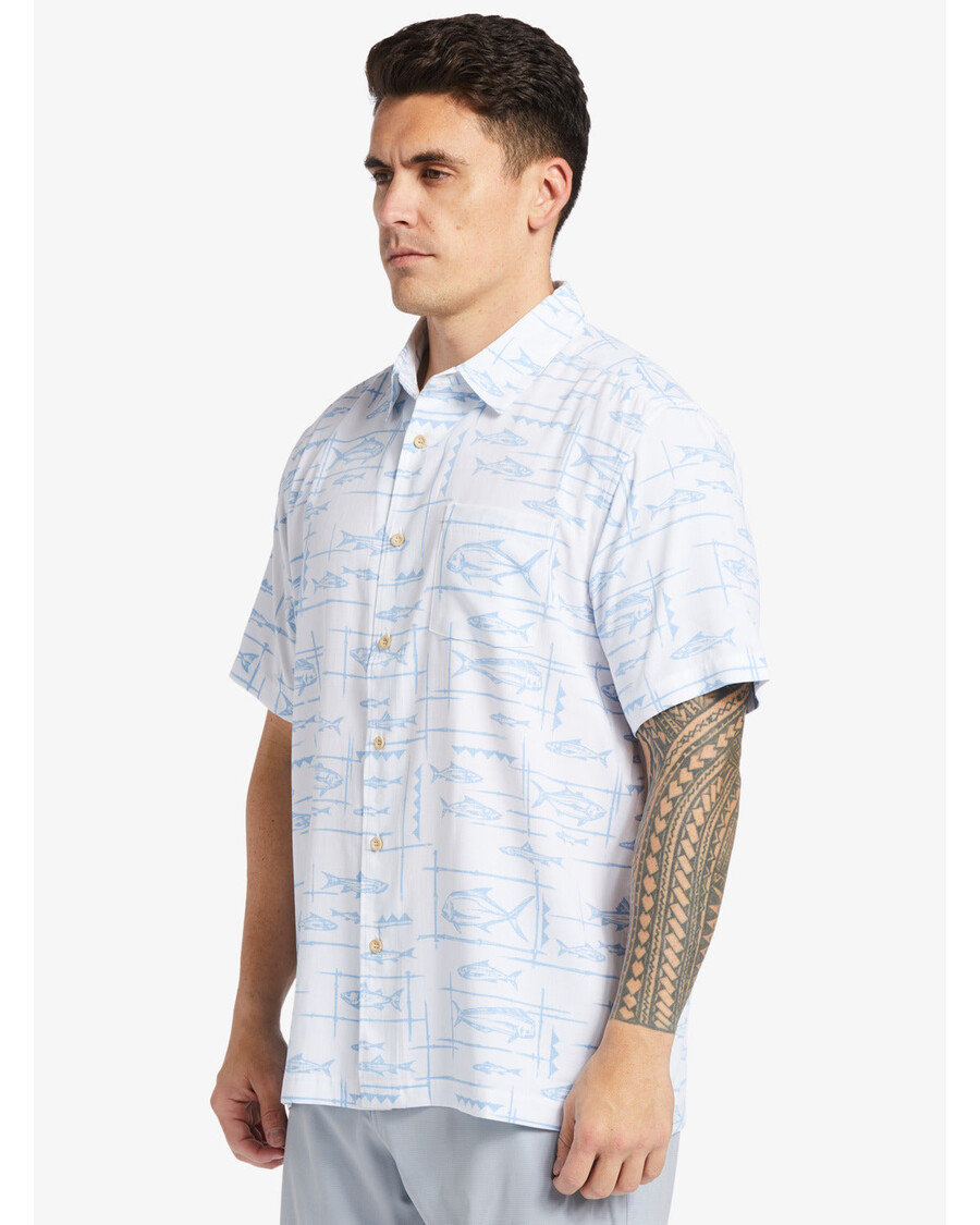 Quiksilver Waterman Bento Shirt - Bento White