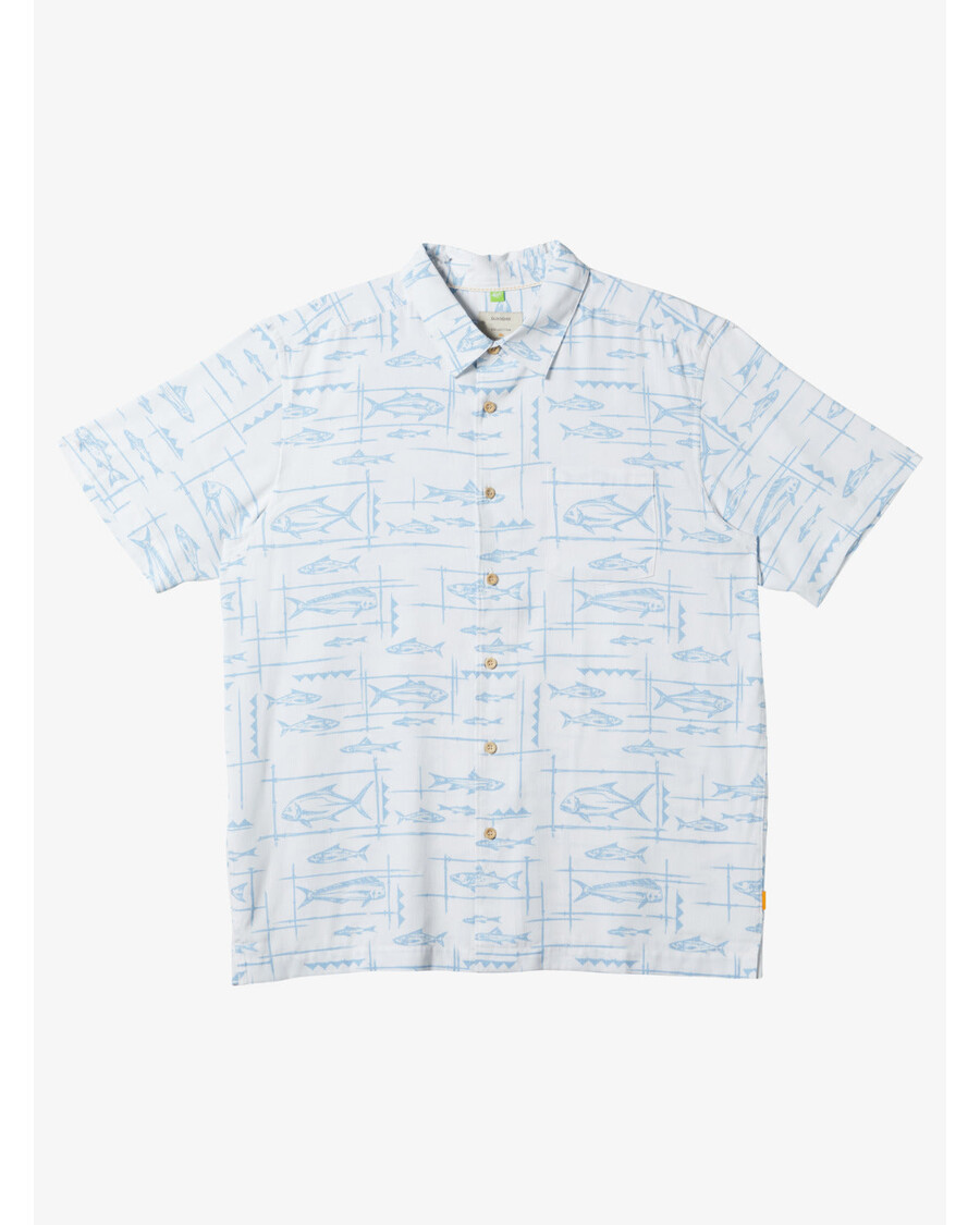 Quiksilver Waterman Bento Skjorta - Bento Vit