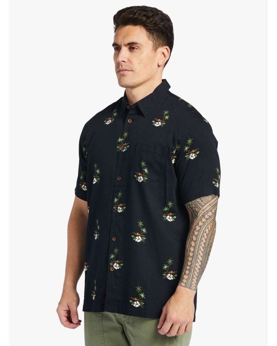 Quiksilver Waterman Micronesia Särk - Micronesia Dusk Black