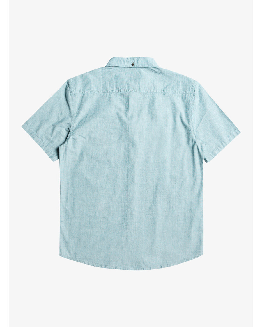 Quiksilver Winfall Košile S Krátkým Rukávem - Marocká Modrá