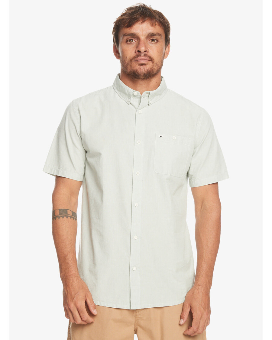 Quiksilver Winfall Lühikeste Varrukatega Särk - Jäämäeroheline