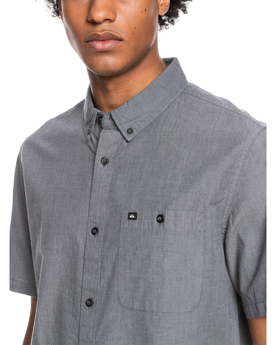 Quik Silver Winfall Short Sleeve Shirt - Black