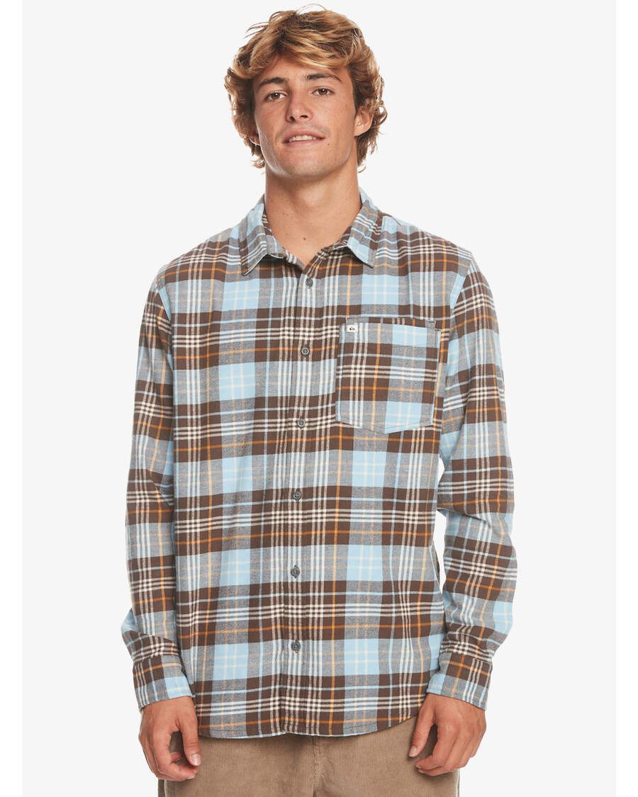 Quik Hõbedane Banchor Pikkade Varrukatega Särk - Suur Pruun Banchor