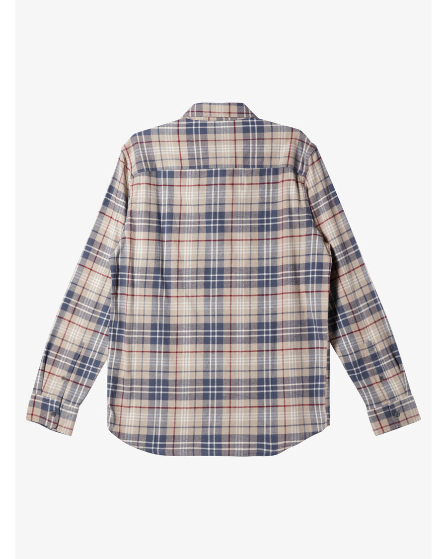 Quik Silver Banchor Long Sleeve Shirt - Plaza Taupe Banchor