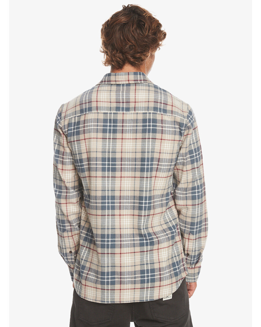 Quik Silver Banchor Long Sleeve Shirt - Plaza Taupe Banchor