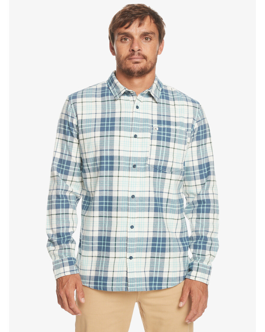 Quiksilver Banchor Pikkade Varrukatega Särk - Lumivalge Banchor