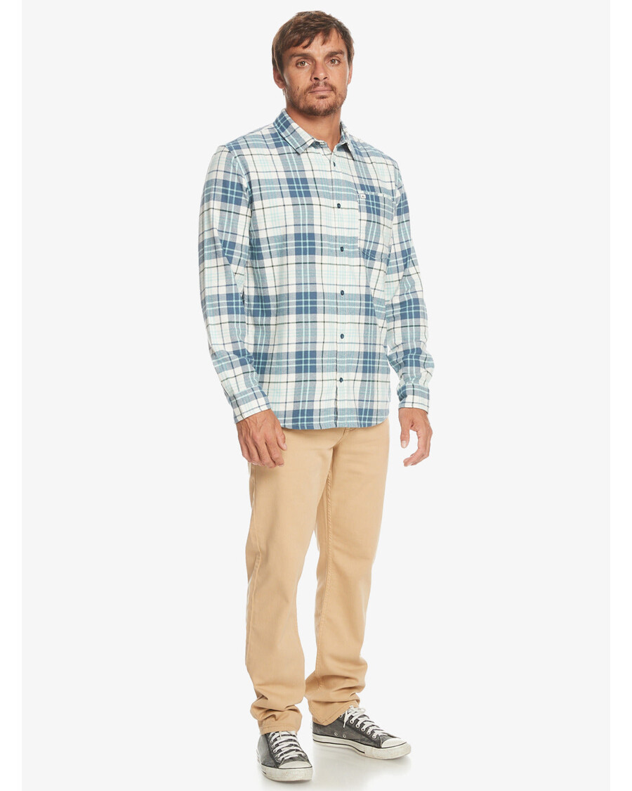 Quiksilver Banchor Pikkade Varrukatega Särk - Lumivalge Banchor