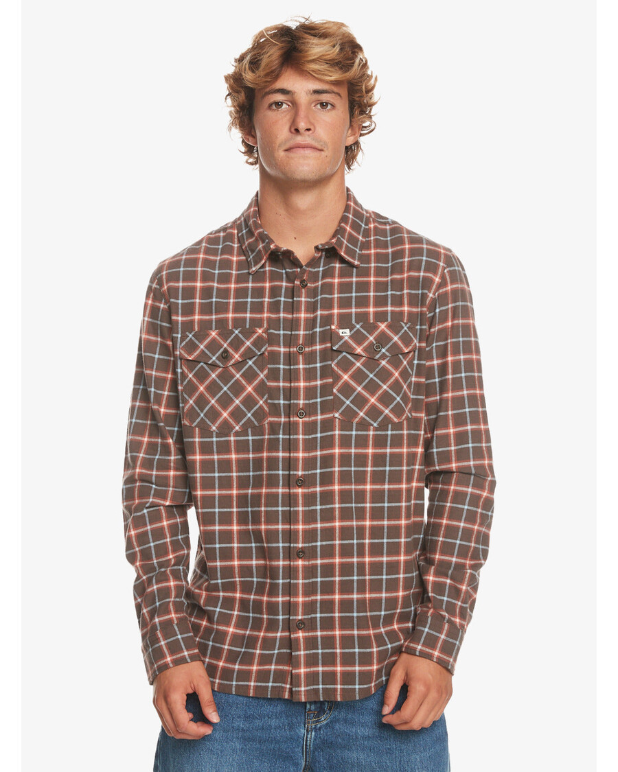 Quiksilver Dulcie Marškiniai Ilgomis Rankovėmis - Major Brown Dulcie