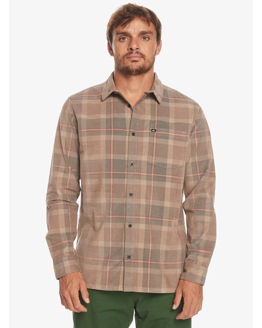 Ασημένιο μακρυμάνικο πουκάμισο κουίκ - Fossil Oakenhead