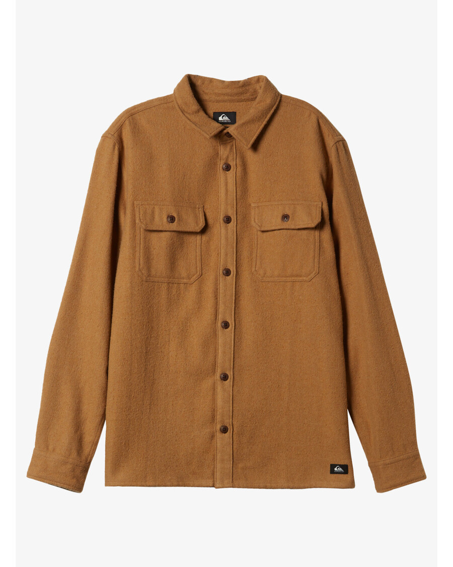 Quiksilver Salterhill Långärmad Skjorta - Benbrun