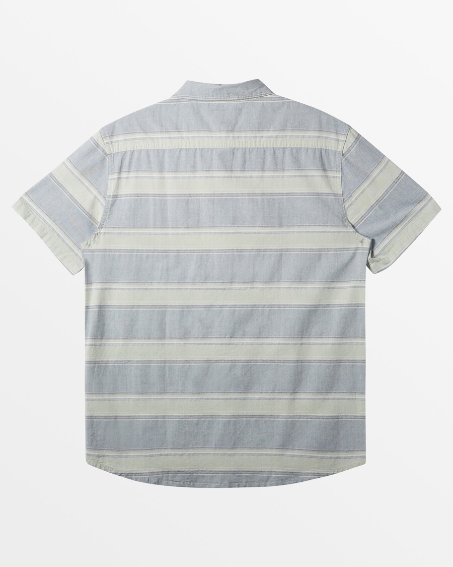 Quiksilver Cali Sunrise Kortermet Skjorte - Bering Sea Cali