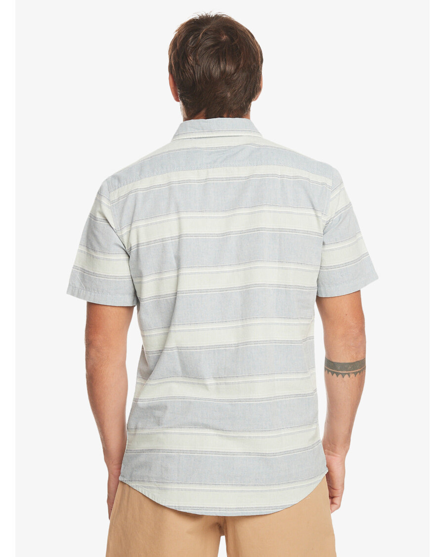 Quiksilver Cali Sunrise Kortermet Skjorte - Bering Sea Cali