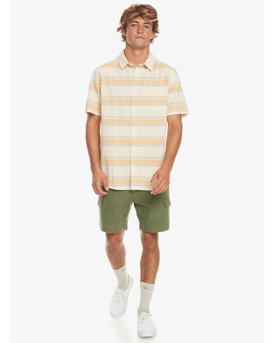 Рубашка с короткими рукавами Quiksilver Cali Sunrise - Birch Cali