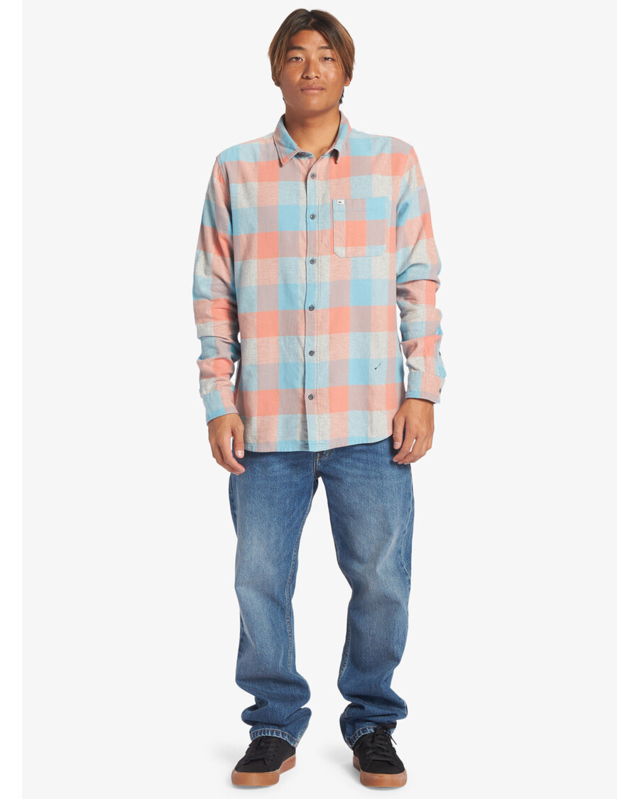 μακρυμάνικο πουκάμισο Quiksilver Motherfly - Reef Waters Motherfly