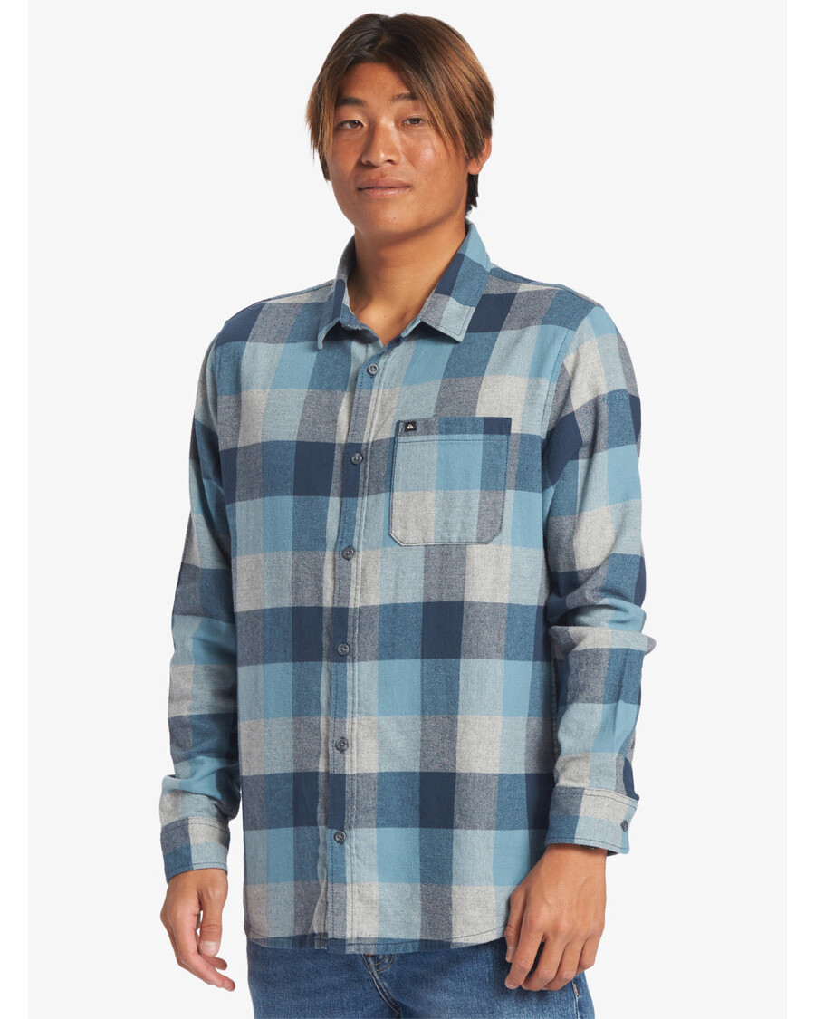 Kemeja Lengan Panjang Quiksilver Motherfly - Midnight Navy Motherfly