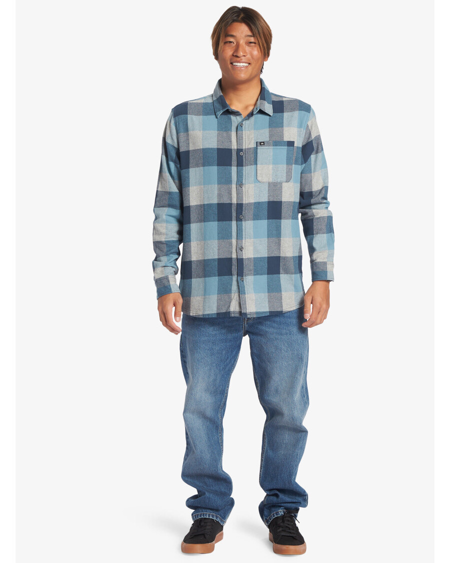 Kemeja Lengan Panjang Quiksilver Motherfly - Midnight Navy Motherfly